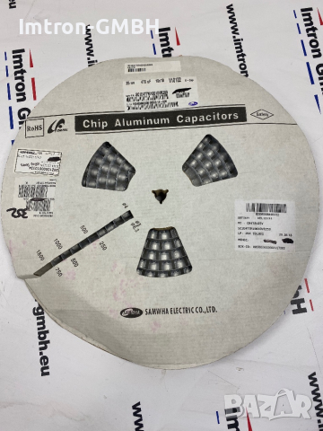 Алуминиев електролитен кондензатор, SC1E477M10010VR289, 25V, 470uF, 10x10, снимка 2 - Друга електроника - 44725946