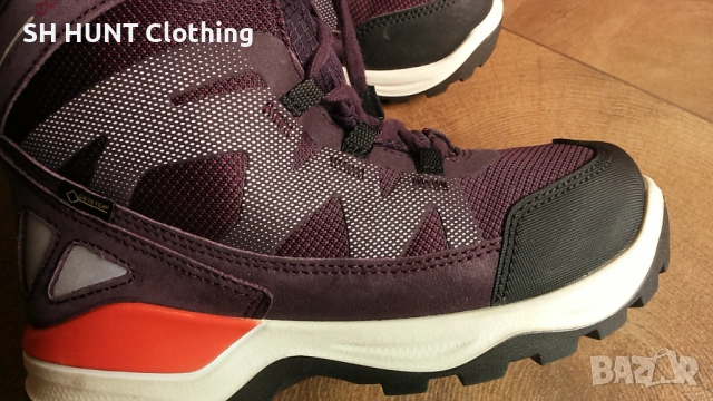 ECCO GORE-TEX размер EUR 34 зимни естествена кожа водонепромокаеми 12-11-S, снимка 5 - Детски боти и ботуши - 53047032