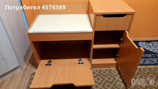 НОВ шкаф за обувки , снимка 3 - Шкафове - 52396771