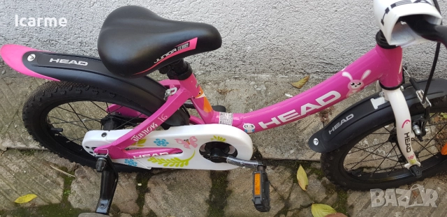 Детски алуминиев велосипед Head July 16 цола, снимка 4 - Детски велосипеди, триколки и коли - 52263143