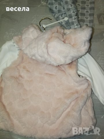 Бебешки комплект, блуза, елек, панталон за момиче, снимка 3 - Комплекти за бебе - 39849412