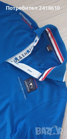 Paul & Shark International Ocean Team Italy Cotton Mens Size XL / 2XL НОВО! ОРИГИНАЛ! Мъжка Блуза.