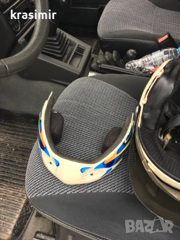 Мото каска MDS modular размер 56, снимка 7 - Мотоциклети и мототехника - 49759521