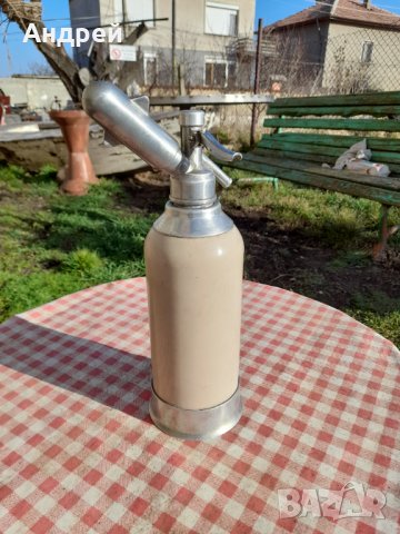 Стар сифон за газирана вода #2, снимка 3 - Антикварни и старинни предмети - 32004427
