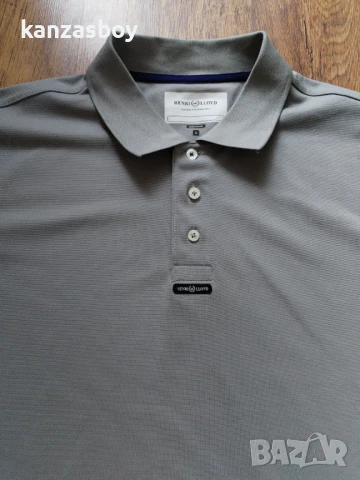 Henri Lloyd Fast-Dri Short Sleeve Polo Titanium- страхотна мъжка тениска КАТО НОВА Л, снимка 3 - Тениски - 50616808