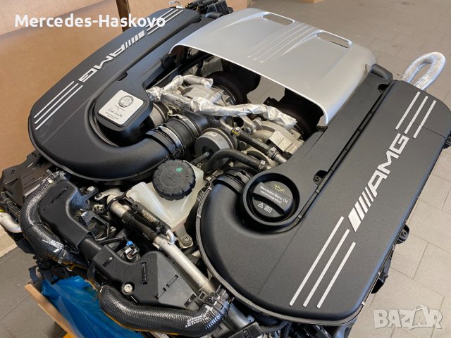 Mercedes M177 4.0 Bi-Turbo AMG двигател C63 GLC63 M177, снимка 3 - Части - 36388880