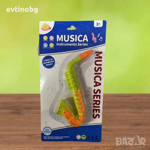 Детска играчка, саксофон, снимка 3 - Музикални играчки - 53921693