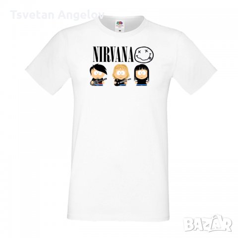 Разпродажба! Мъжка тениска NIRVANA 1, снимка 1 - Тениски - 32015573