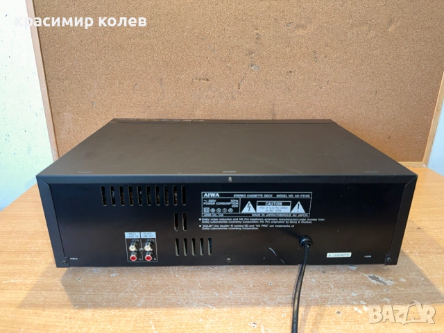 триглав дек "AIWA AD-F810", снимка 8 - Декове - 54135277