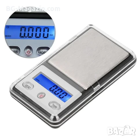 Точна малка джобна електронна везна кантар мини 0.01 до 200г за храна бижута злато камъни бижутерска, снимка 3 - Везни - 50929610