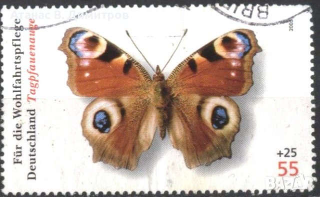 Клеймованa маркa Фауна Пеперудa 2005 от Германия