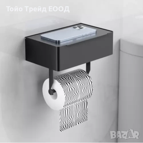 Поставка за тоалетна хартия и телефон, снимка 3 - Други стоки за дома - 52747398