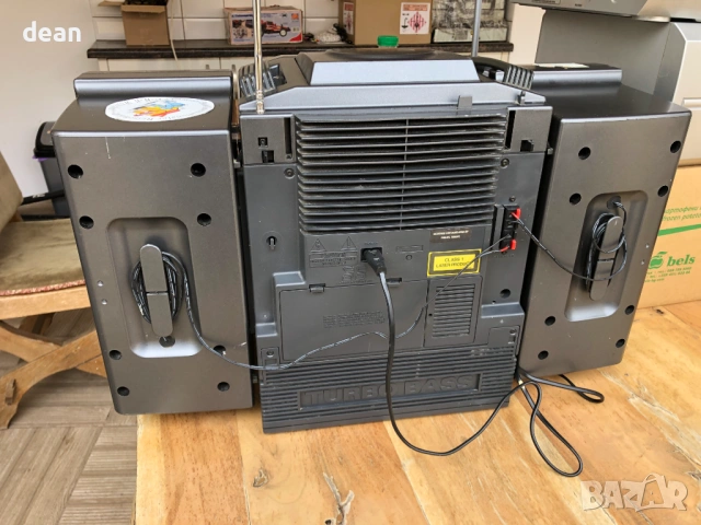 Philips AZ 9614/00 Boom Box, снимка 9 - Аудиосистеми - 54336015