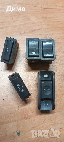 бутони бмв е39 ел стъкла шибидах багажник asc