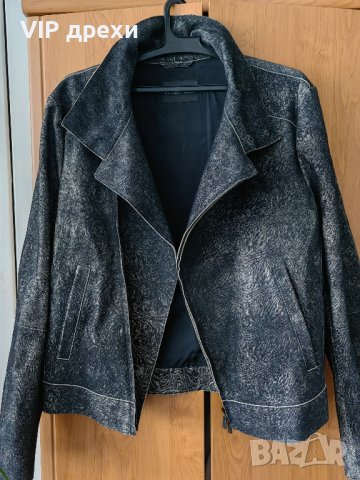 МЪЖКО КОЖЕНО ЯКЕ EMPORIO ARMANI , снимка 2 - Якета - 44472237