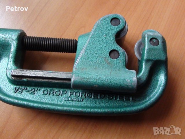 STAHLWILLE EXPRESS 150/2 DROP FORGED STEEL Germany - ЧИСТО НОВ ПРОФЕСИОНАЛЕН Тръборез 1/8" - 2" , снимка 7 - Гедорета - 39934334