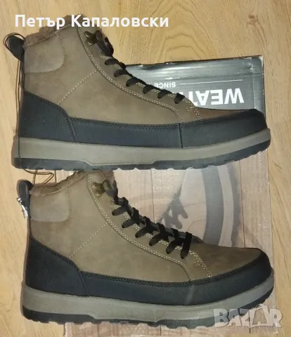 Зимни мъжки обувки ботуши WEATHERPROOF номер 45 
Налични номера 43 44 45 46  Ограничителни бройки, снимка 8 - Мъжки боти - 48562524