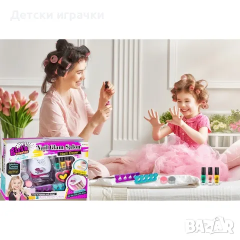 Комплект за маникюр с лакове за деца , снимка 2 - Други - 48503093