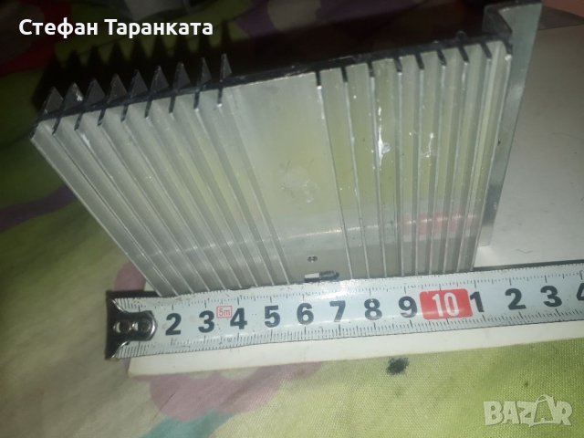 Алуминиев радиатор-охладител за аудио усилватели, снимка 5 - Други - 42899388