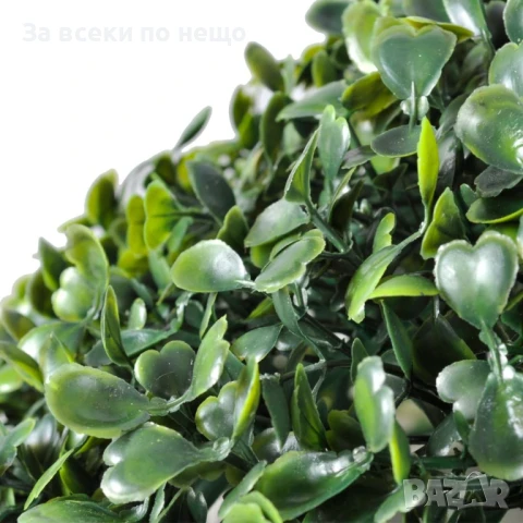 Изкуствени Топки Чемшир За Топиария, 27 см, 2 бр Код P679, снимка 2 - Градински цветя и растения - 50580045