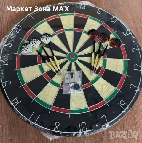 18-инчова професионална дартс дъска със съвместимост със стрели със стоманени върхове , снимка 4 - Дартс - 52876831