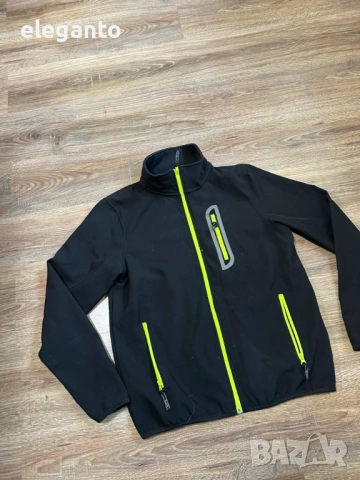 Мъжко Soft Shell яке Bluewear Rough Work Wear  Black Jacket  , М размер, снимка 3 - Якета - 54040320
