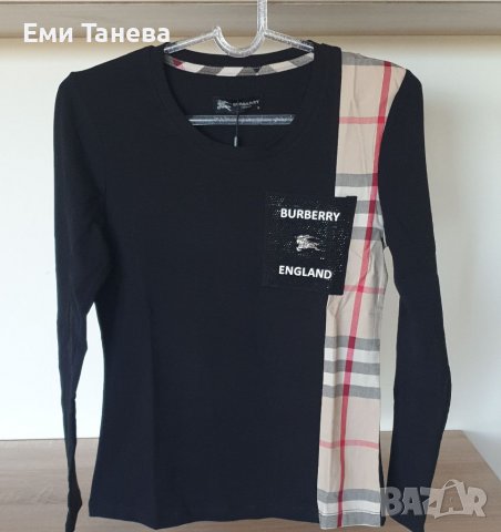 Уникални дамски блузи KARL, GUESS, DIOR, DOLCE&GABANA, BURBERRY. Топ качество, снимка 9 - Блузи с дълъг ръкав и пуловери - 38216872