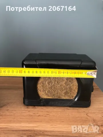 Руско бакелитено радио, снимка 6 - Колекции - 48443348