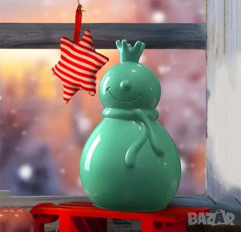 Молд снежен човек с коронка