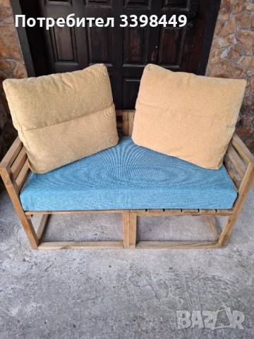 Дървена пейка , снимка 4 - Градински мебели, декорация  - 50573154