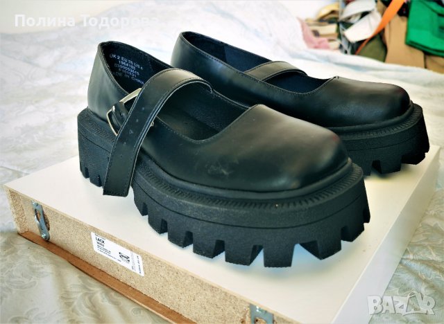 Черни обувки Asos, номер 35, снимка 8 - Дамски ежедневни обувки - 42769621