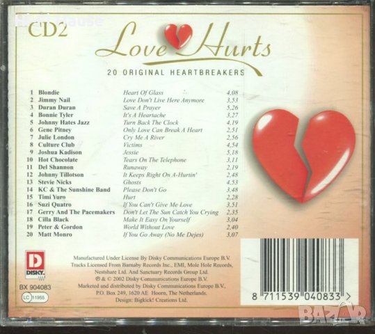 Love Hurts, снимка 2 - CD дискове - 37742491