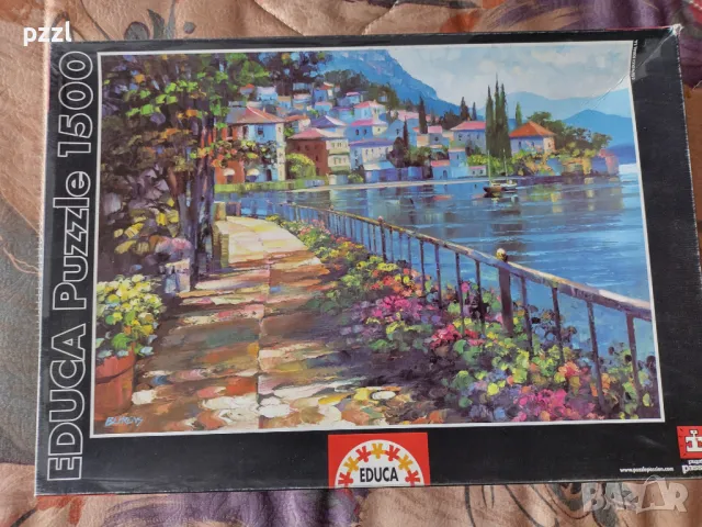 Пъзел "Sunlit Stroll" Howard Behrens Educa 1500 части, снимка 1