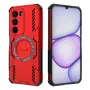 За Realme C100 5G / C83 5G Магнитен Butterfly Armor TPU PC Калъф с Охлаждащ Дизайн и Скрийн Протекто, снимка 4
