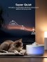 Нов FEELNEEDY Воден Фонтан за Котки 2.3L с LED и Активен Въглен, снимка 5
