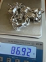 Сребърен синджир 925 60см, снимка 6