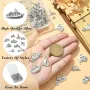 DanLingJewelry 100 бр. 10 стила тибетски стил Висулки НОВИ, снимка 5