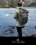 Раница Waterfly Roll Top 16-21 л, подходяща за 16 инча лаптоп, Тъмно сиво, снимка 6