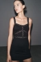 Прекрасна  черна къса рокличка ZARA, XS, хдуь я ешснеш 28 лв, снимка 2