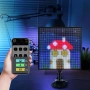 Интелигентен LED екран 32×32 за заден прозорец на автомобил – Модел Pixel RGB с Bluetooth управление, снимка 5