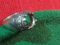 АВТОРСКИ СРЕБЪРЕН ПРЪСТЕН Марково СРЕБРО 925 с ЦИРКОНИ и ГНЕЗДО За ИНКРУСТИРАНЕ на СКЪП КАМЪК 34263, снимка 18
