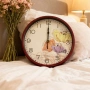 Home&Garden Albena – Стенен часовник Ø 25 см, стилен и практичен, снимка 3
