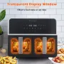 ПРОМОЦИЯ Фритюрник с горещ въздух (Air fryer) AKLS-AI-0343BL-DE, снимка 8