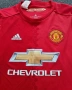 Manchester UTD/ Манчестър Юнайтед adidas Home Long Sleeve 2016-17г. - за ръст 152см., снимка 2