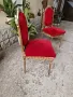 Чифт страхотни антикварни метални столове , снимка 7