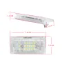 LED Плафони за регистрационен номер BMW E46, снимка 2