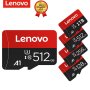 Карта с памет Lenovo 128GB, 256GB, 512GB, 1 TB, 2 TB TF (Micro SD) + Adapter / Адаптер, снимка 1 - Карти памет - 38933720