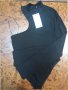 Черно боди с един ръкав Размер Л на Бершка, снимка 1 - Блузи с дълъг ръкав и пуловери - 40438241