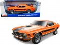 Ford Mustang Mach 1970 - мащаб 1:18 на Maisto Special Edition моделът е нов в кутия, снимка 7