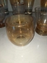 Ретро тънкостенни стъклени чаши за вода и алкохол, снимка 11